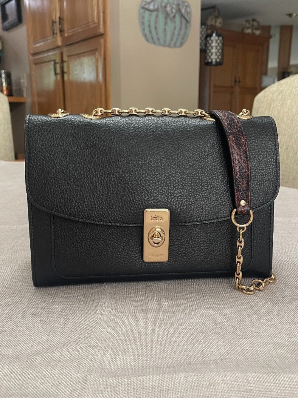 Coach Lane Purse - Black